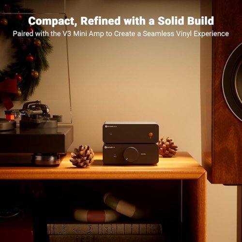 Fosi Audio Box X5 Phono Preamplifier - Black GLOBAL SHIPPING