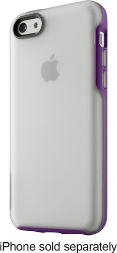  Belkin - Grip Candy Case for Apple® iPhone® 5c - Clear/Purple