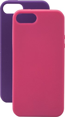  Dynex™ - Cases for Apple® iPhone® 5 and 5s (2-Pack) - Ruby, Amethyst