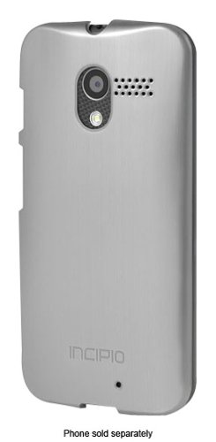 Incipio - feather SHINE Ultrathin Shell Case for Motorola Moto X Cell Phones - Silver-Front_Standard 