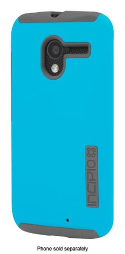  Incipio - DualPro Case for Motorola Moto X Cell Phones - Cyan/Gray