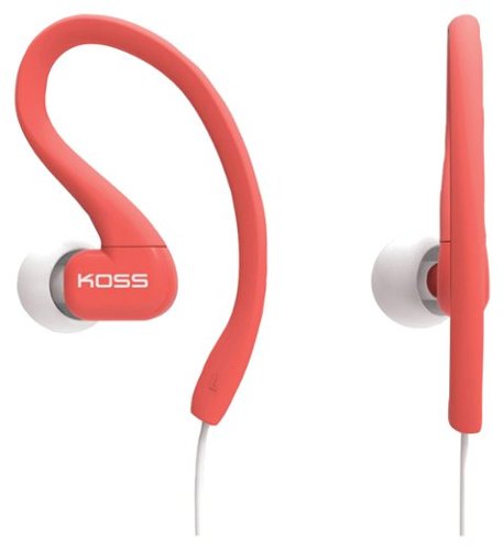  Koss - KSC32 Fitclips In-Ear Headphones - Coral