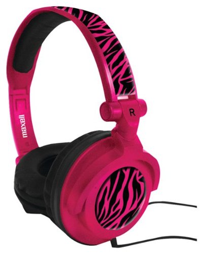  Merkury - Over-the-Ear Headphones - Hot Pink