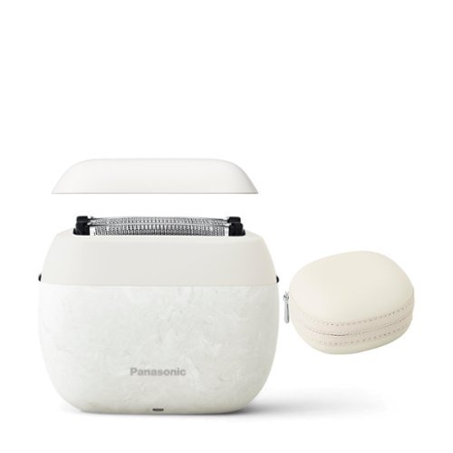 Panasonic - ARC5 PALM-sized 5-Blade Electric Luxury Razor - White NAGORI-Front_Standard 