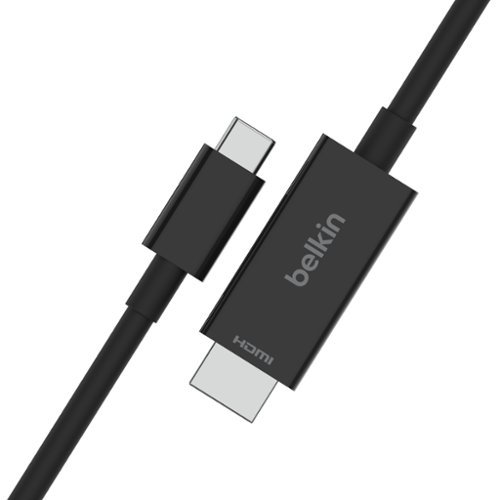 Belkin USB Type C to HDMI 2.1 Cable, 6.6FT, 8K@60Hz, 4K@144Hz - BLACK WORLDWIDE DELIVERY