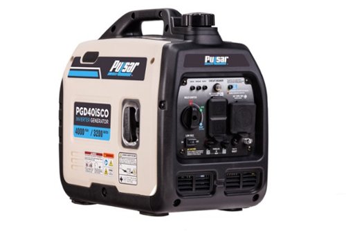 Pulsar - 4,000-Watt Super Quiet Gasoline Powered Portable Inverter Generator-Front_Standard 