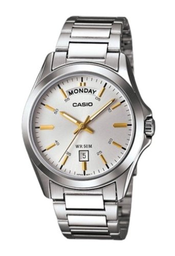 Casio Classic Analog Stainless Steel Dial Quartz MTP 1370D 7A2