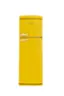 Front. Unique Appliances - Classic Retro 11 cu.ft. Top Freezer Refrigerator - Canary Yellow.