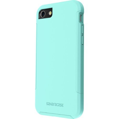 SaharaCase - Inspire Series Case for Apple iPhone 7, 8, SE (3rd Generation 2022) - Teal-Left_Standard 