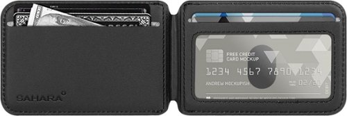 SaharaCase Venture Series Wallet Case for Samsung Galaxy A56 5G - Clear/Scorpion Black HOW TO BUY