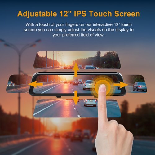 Rexing M2 2K Front and Rear Mirror Dash Cam with Smart BSD ADAS GPS - Black HOW TO BUY
