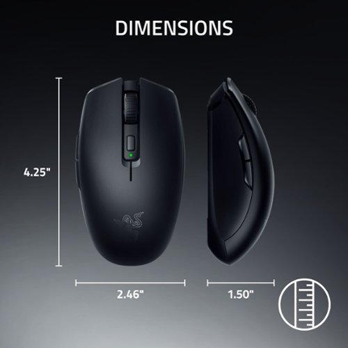 Razer Orochi V2 (2026) Lightweight Portable Optical Gaming Mouse with Up to 1100 Hour Battery Life for PC and Mac - Wireless - Black WHERE TO BUY