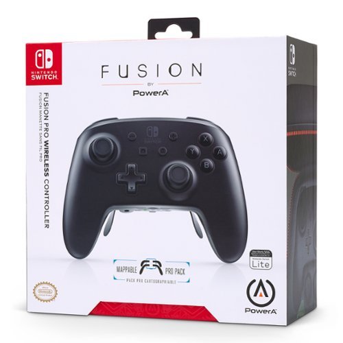 PowerA FUSION Pro Wireless Controller for Nintendo Switch - White/Black BUY IN EUROPE