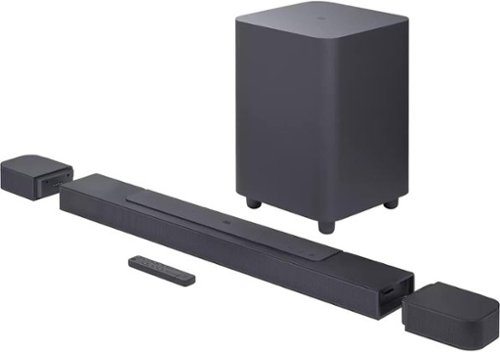 JBL - Bar 700: 5.1-Channel soundbar with Detachable Surround Speakers and Dolby Atmos - Black-Front_Standard 