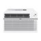LG - 350 Sq. Ft. 8,000 BTU Window Air Conditioner with Remote - White-Front_Standard