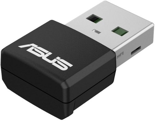 ASUS USB-AX57 Nano AX1800 Dual-Band Wi-Fi 6 USB Network Adapter - Black GLOBAL SHIPPING