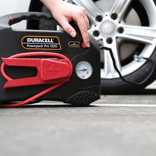Duracell - Powerpack Pro 1300 Amp Jumpstarter, Air Compressor & 600W Inverter - Black-Alt_View_Standard_20 