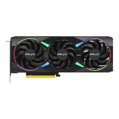 PNY - GeForce RTX 5070 12GB ARGB OC GDDR7 PCI Express 5.0 Graphics Card with Triple Fan - Black
