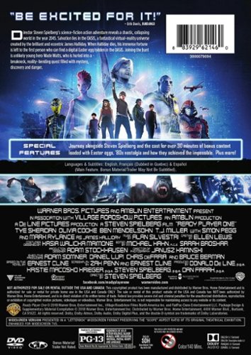 Ready Player One (Special Edition) [DVD] - Best Buy