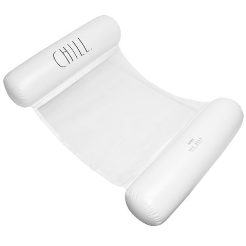 Salus Brands, LLC - Rae Dunn: Chill Hammock Pool Lounge - 54"x 28", CocoNut Float, Inflatable Drifter, Exercise & Relaxation Chair, Ages 8+