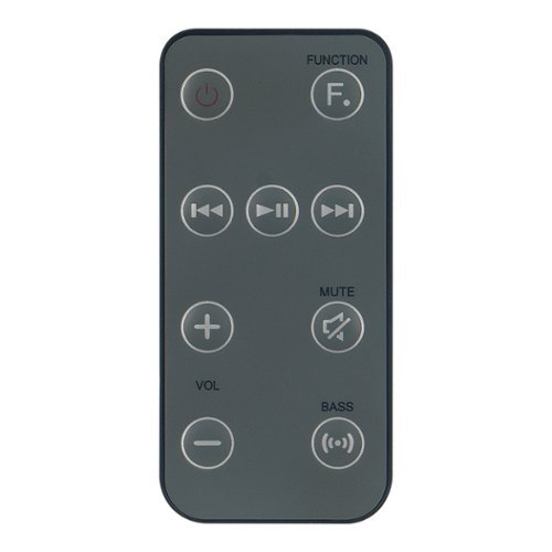 ALLIMITY - AH59-02483A Replaced Remote fit for Samsung Speaker DA-E750 DA-E751 DA-E750/ZA DA-E751/ZA DAE750 DAE751 DAE750/ZA - Black-Front_Standard 