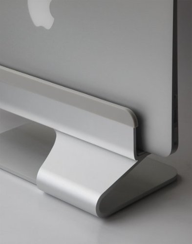 Rain Design  mTower Vertical Laptop Stand - Silver HOW TO BUY