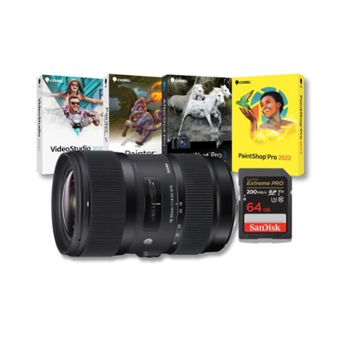 Sigma 18 35mm f/1.8 DC HSM Art Hyper Sonic Motor Focusing Lens