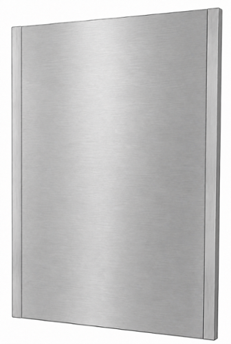 AGA - Base End Panel - Stainless Steel