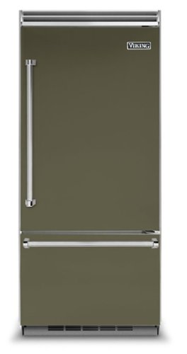 Viking - 5 Series Quiet Cool 20.4 Cu. Ft. Bottom-Freezer Built-In Refrigerator - Martini