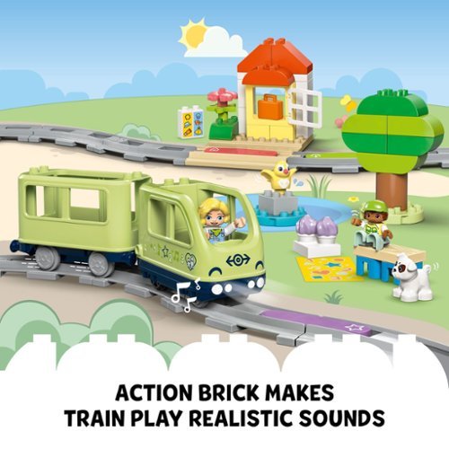 LEGO DUPLO Town Interactive Adventure Train Set Building Toy 10427 GLOBAL SHIPPING