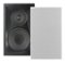Sonance - VP82 RECTANGLE SINGLE SPEAKER - Visual Performance 8" 3-Way In-Wall Rectangle Speaker (Each) - Paintable White-Front_Standard