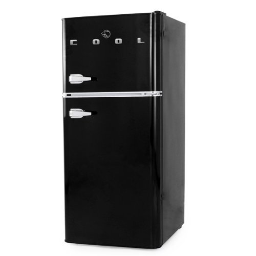 Commercial Cool - 4.5 Cu. Ft. Refrigerator with Freezer - Black-Front_Standard 