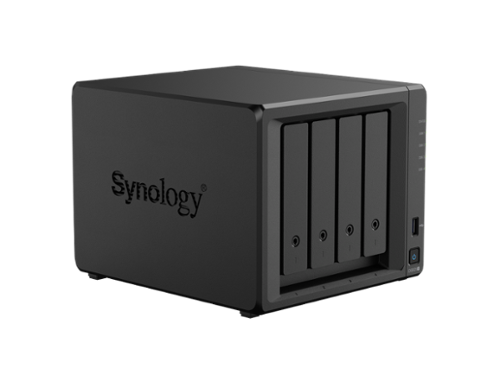 Synology - 4-bay DiskStation DS925+ - Black-Front_Standard 