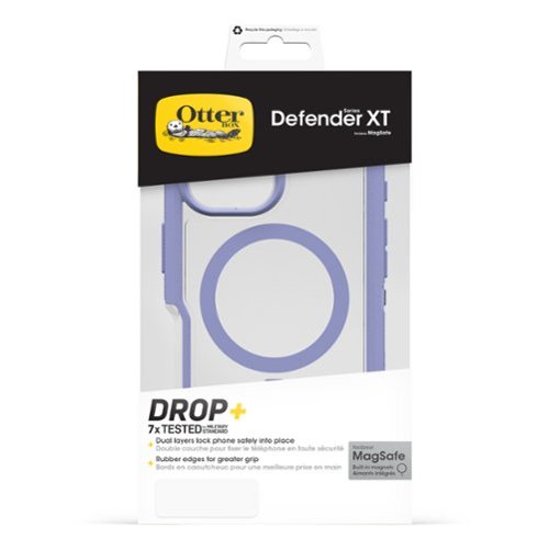 OtterBox Defender Series Pro XT Hard Shell for MagSafe for Apple iPhone 16 Plus - Lavender Haze GLOBAL SHIPPING