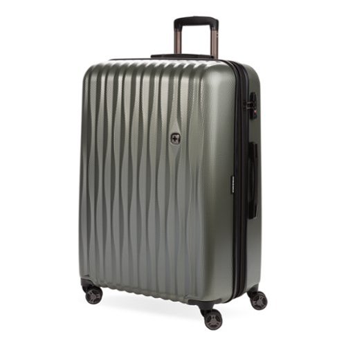 SwissGear - Energie 30" Expandable Spinner Suitcase - Champagne-Front_Standard 