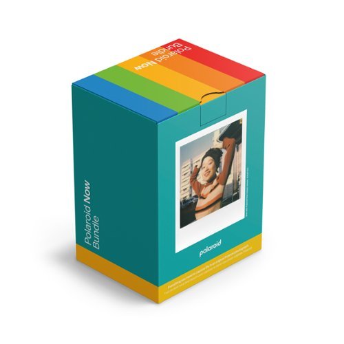 Polaroid Now Instant Camera Generation 3 + Color Film Bundle (8 photos) - Teal GLOBAL SHIPPING