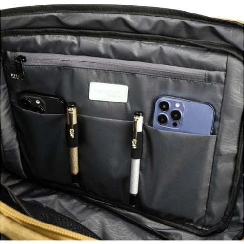 Swissdigital Design BERG Hybrid TSA-Friendly Briefcase With USB Charging Port RFID Protection and Fits Up to 16″ Laptop - Dark Khaki BUY IN MIDDLE EAST