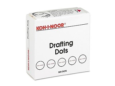 Koh-I-Noor - Glue Dots, 0.88 oz., (KOH25900J01) - White