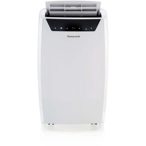 Honeywell - Classic 500 Sq. Ft. Portable Air Conditioner with Dehumidifier - White-Front_Standard 