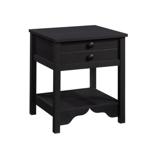 Sauder - Dawson Trail Night Stand Dresser - Black-Front_Standard 