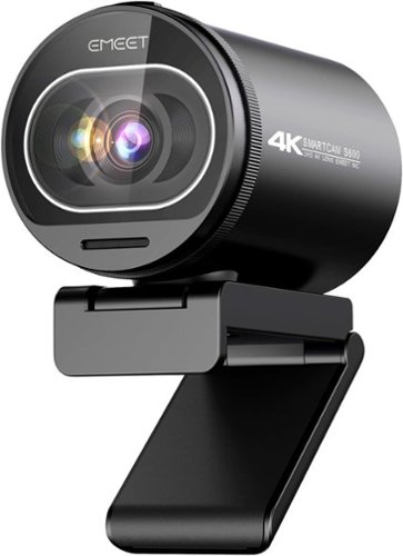 EMEET - S600 4K Webcam for Streaming - Sony 1/2.5'' Sensor, PDAF Autofocus, 1080P@60FPS, 2 Noise Reduction Mics, Built-in-Front_Standard 
