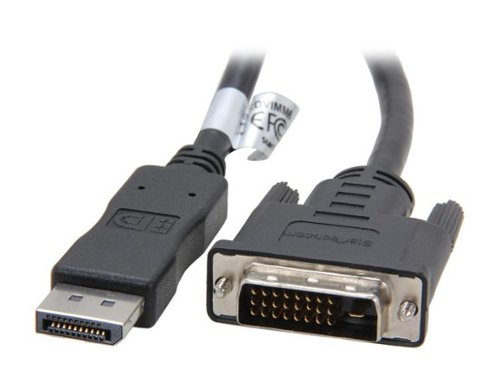 StarTech - DisplayPort to DVI Video Converter Cable - Multicolor-Front_Standard 