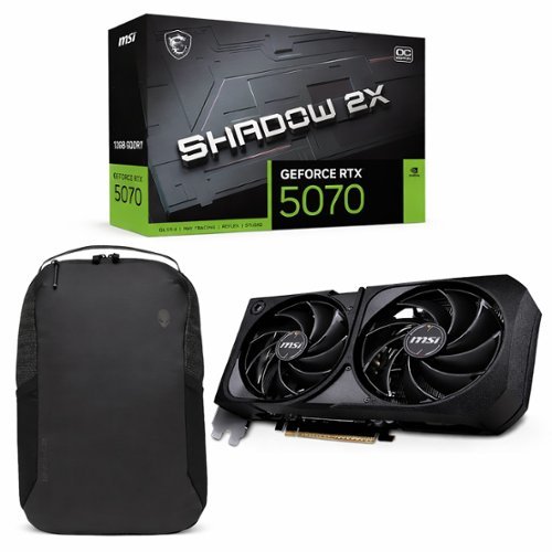 MSI Gaming RTX 5070 12G Shadow 2X OC Graphics Card (12GB GDDR7
