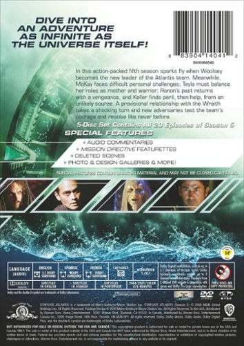 Stargate Atlantis: The Complete Fifth Season (DVD New Box Art