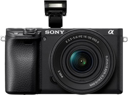 Sony Alpha 6400 Mirrorless 4K Video Camera with E PZ 16-50mm Lens - Black WORLDWIDE DELIVERY