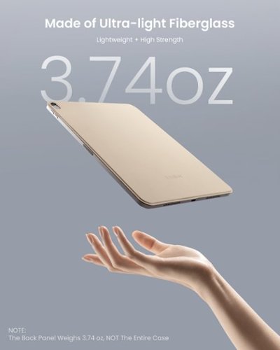 tomtoc iPad Air Detachable Folio Case for 2025 New 11 Inch iPad Air M3&M2 - White GLOBAL SHIPPING
