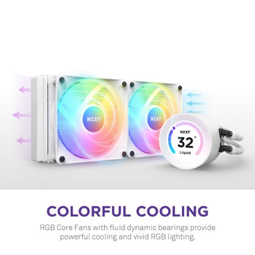 NZXT Kraken Elite RGB 360mm Radiator CPU Liquid Cooler (3 x
