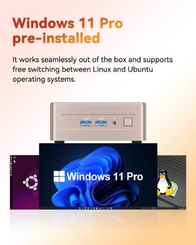 GEEKOM A5 Mini PC, AMD Ryzen 7 5825U (up to 4.5GHz), 16GB DDR4