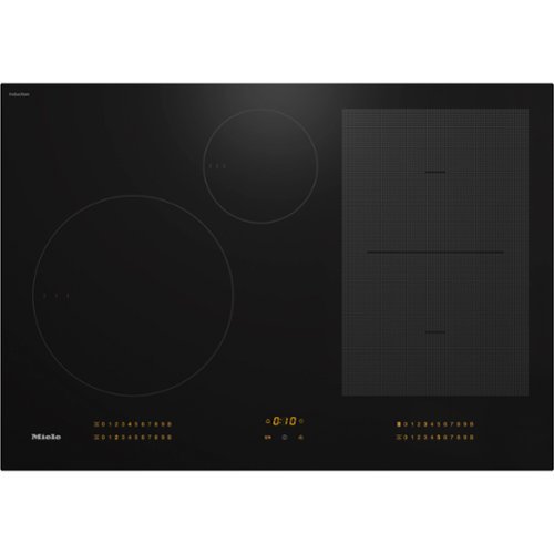 Miele KM 7735 FL Flush Mounted Induction Cooktop - Black