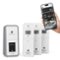 La Crosse Technology - Temp Tracker Wi-Fi Alert and Monitoring System 3 pack - White-Front_Standard